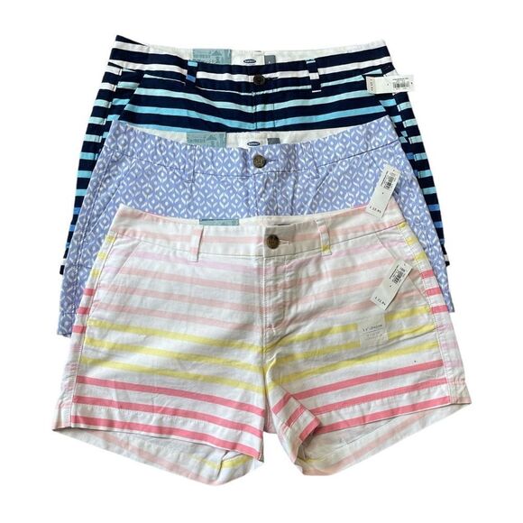 Old Navy Summer Shorts 3-Pack Bundle NWT - Picture 1 of 14